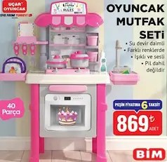 UÇAR OYUNCAK MUTFAK SETİ 40 PARÇA UÇAR OYUNCAK MUTFAK SETİ 40 PARÇA
